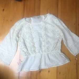 Moulinette Soeurs Peasant Blouse  4 Anthropologie